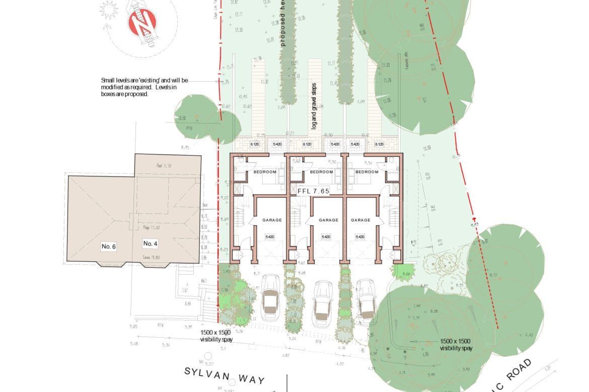 Redhill Surrey housing scheme